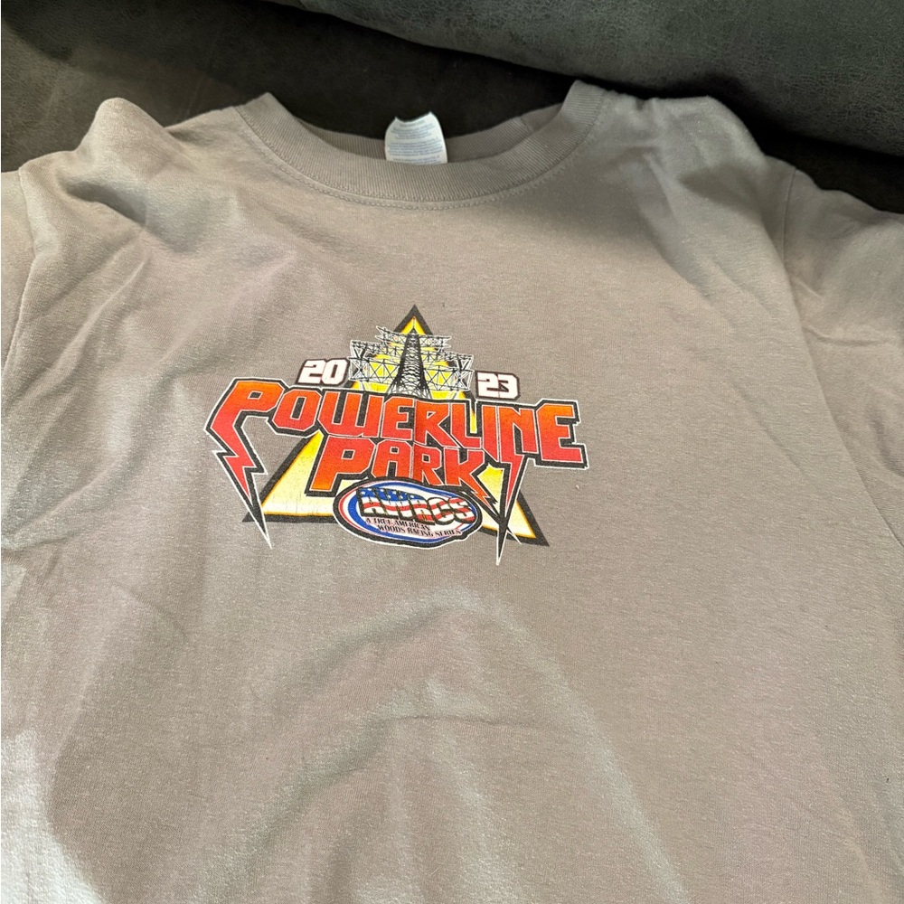 Powerline Park Graphic Tee - Gray